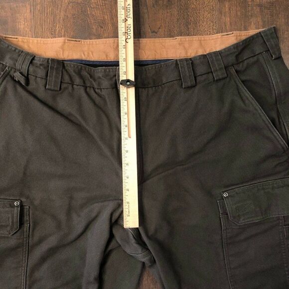 Duluth Trading Co Size 48x30 (45x22.5) Fire Hose Canvas Pants HEAVY Fleece Lined - Picture 4 of 12